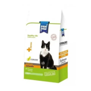 PAW PAW KISIR KEDİ MAMASI SOMON ETLİ 1 KG